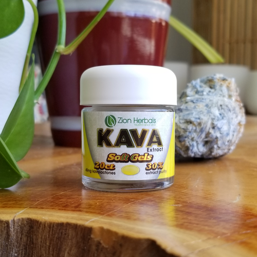 Kava Extract Soft Gel Capsules (20ct)