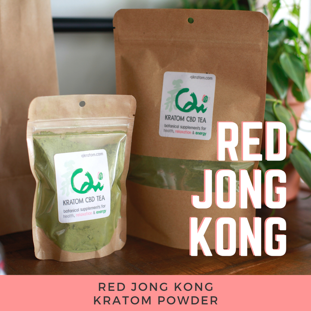 Red Jong Kong Kratom Powder