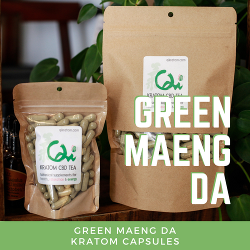 Green Maeng Da Kratom Capsules