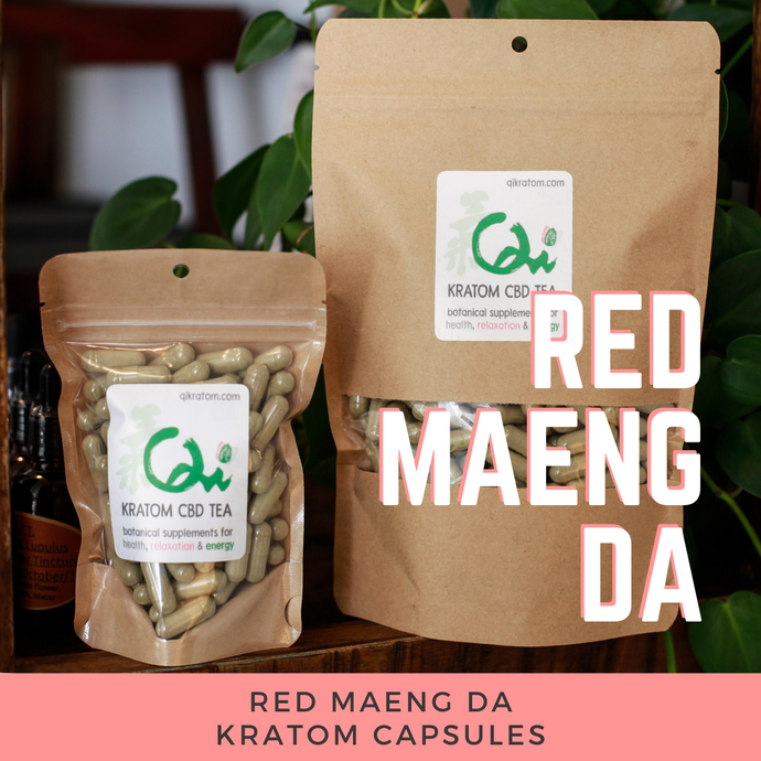 Red Maeng Da Kratom Capsules