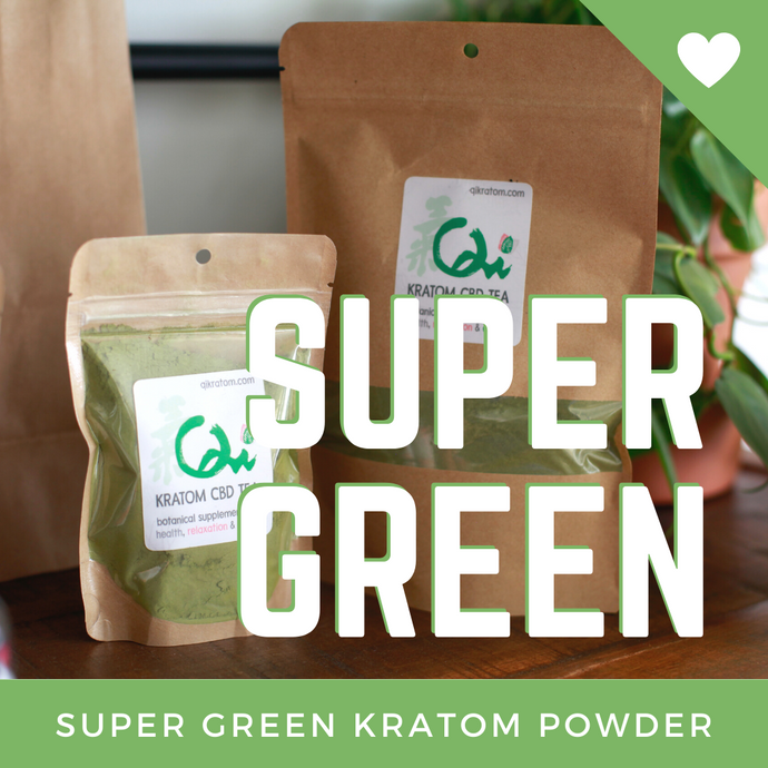 Green - Super Green Kratom Powder ♥
