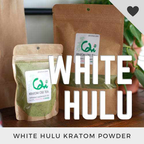 White Hulu Kratom Powder ♥