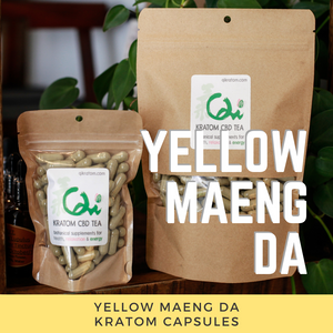 Yellow Maeng Da Kratom Capsules
