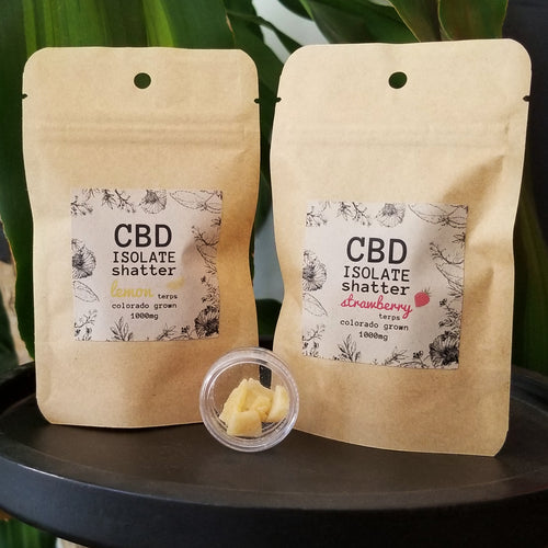 CBD Isolate Shatter (1000mg)